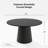 Solid Wood Dining Table Round Pedestal Kitchen Table-1422783369-1422783370