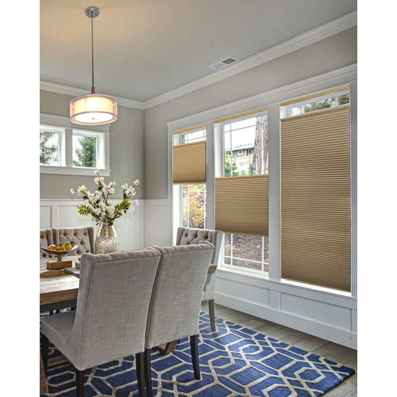 Cordless Blackout Cellular Shade, Barnwood, 36"W x 72"L