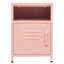 Bren 35cm W Steel Bedside Table-1356500778-1392320876