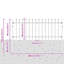 200 cm W Fence Panels Fencing with 1 Panel(s) Included Panel(s) Included-124587325
