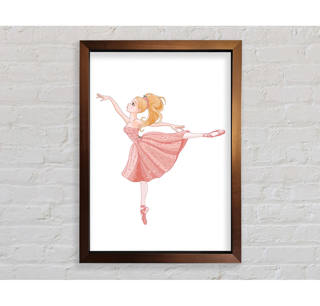 Elegante Ballerina - Druck