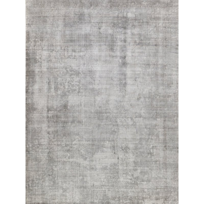 Stone Wash Gazni Area Rug in Gray/Taupe