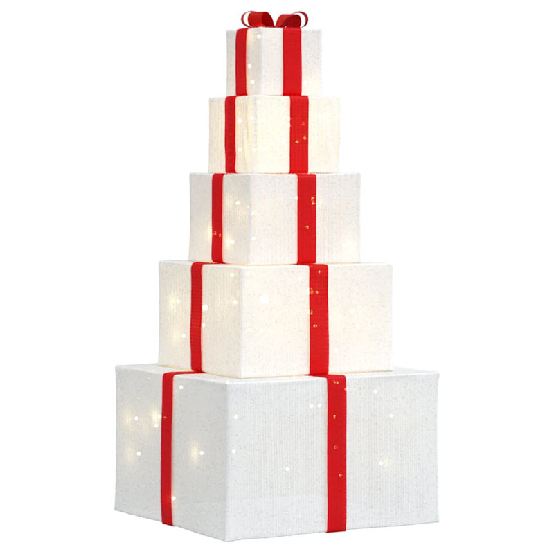 Christmas Decorative Accent, White/Red