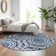 Premium Machine Washable Cerrito Navy Rug