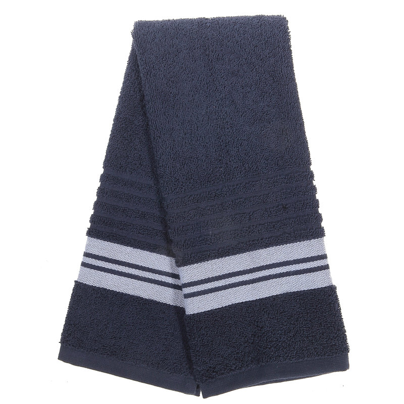 Ensemble 7 serviettes de bain Nuno, Bleu marine
