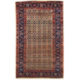 Kurdish One-of-a-Kind 4'2" X 6'8" Hand Knotted Area Rug