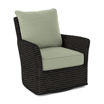 Lanai Upholstered Swivel Armchair