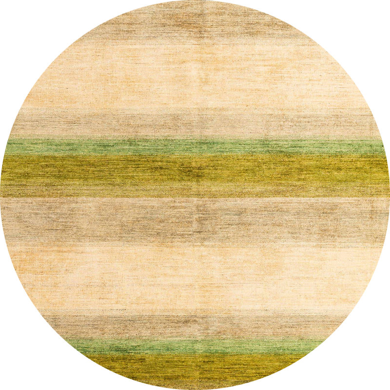 Tapis abstrait moderne 4228, Rond 8 pi