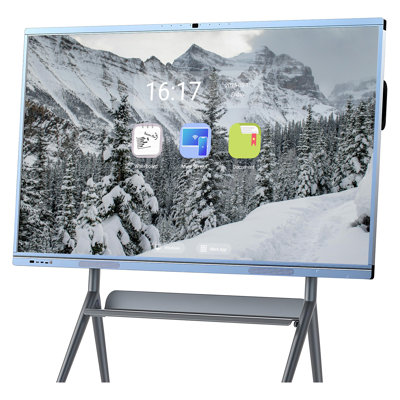 JYXCN Smart Board 65 Inch Touch Screen, Upgrade Your Classroom & Office! All-in-One Computer with Dual System & Cloud Sharing for Education & Conferen