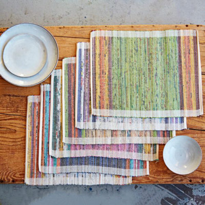 Striped Rectangle Placemat
