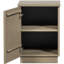 Teo 36cm W Solid Wood Bedside Table