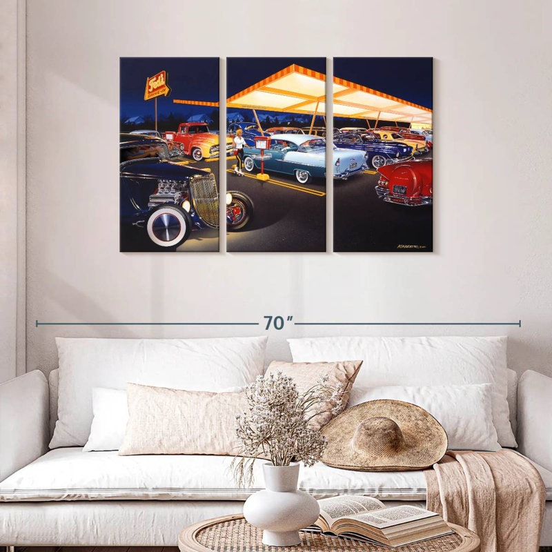 Mehar Ted's Drive-In, 28" H x 45" W