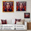 «Colorful Native American Man II», impression sur toile-1006420514-1006420518