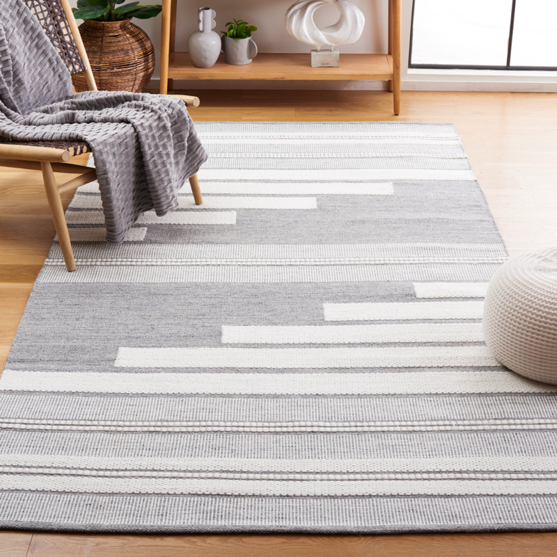 Tapis rayé Kilim Performance, Rectangle 5 pi x 8 pi