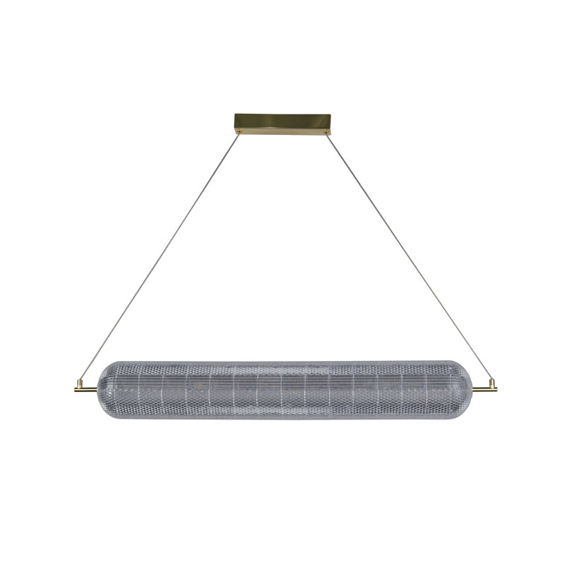 Ayin 1 - Light Satin Brass LED Pendant