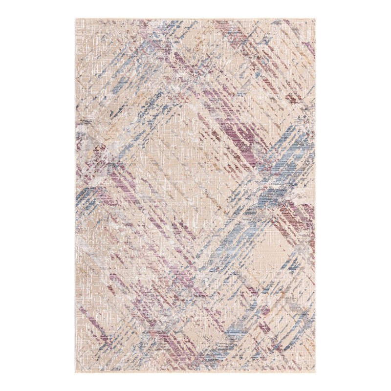 Geometric Indoor Rug, Rectangle 5'3" x 7'9"