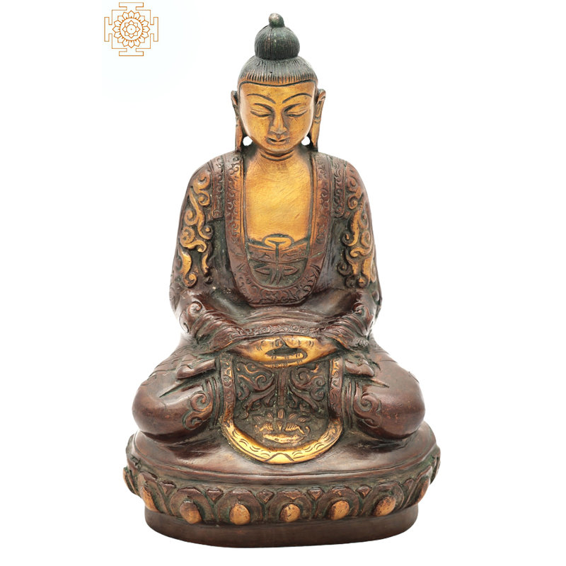 Le Seigneur Bouddha en Dhyana Mudra