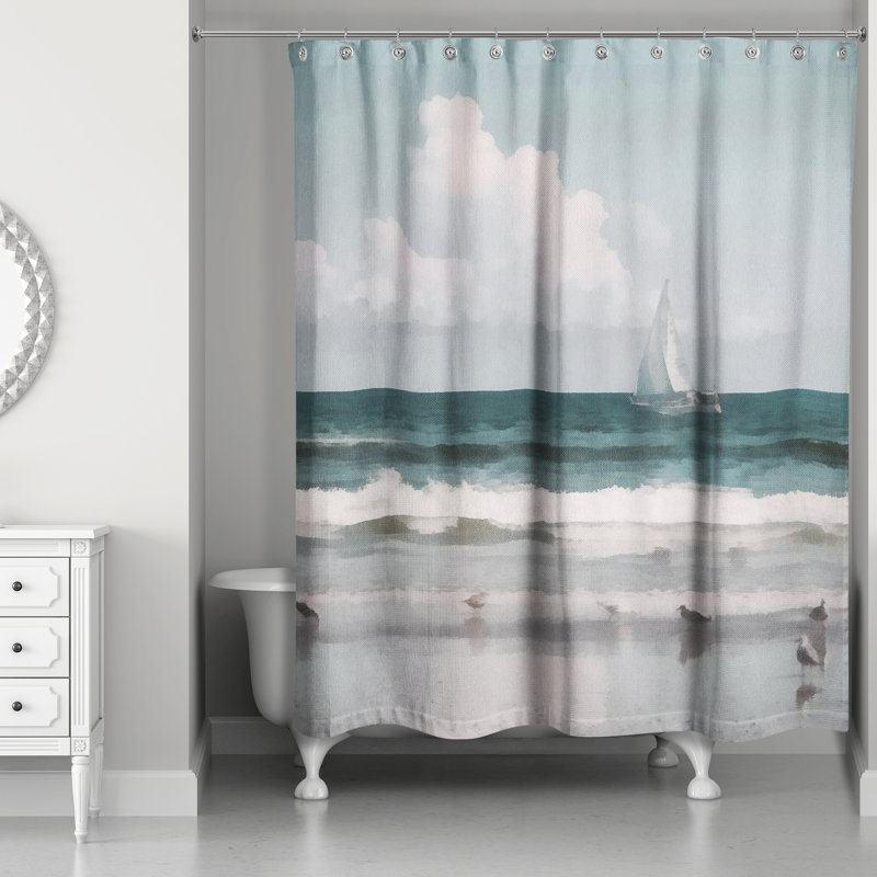 Rideau de douche simple Marquez