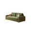 Canapé-lit multifonctionnel en molleton vert 74,80 po-280514106