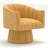 Izabell Velvet Swivel Barrel Chair-45668314