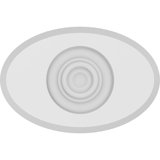 Standard Dalton Bullseye Rosette with Beveled Edge