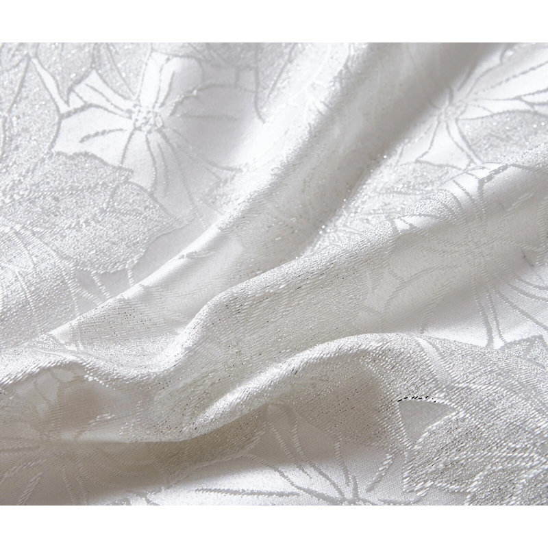Bedspread with Pillow Shams Included, White