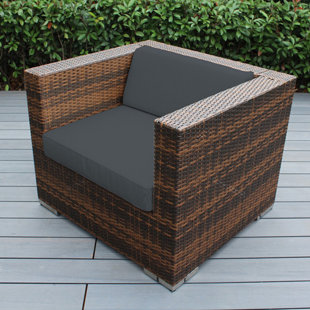 Penncross Wicker Outdoor Lounge Chair