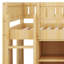 Full Loft Bed , Trundle Bed Included-1177705323