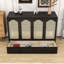 Queen 1 Drawer Wood Murphy Bed with Charging Station-483712801