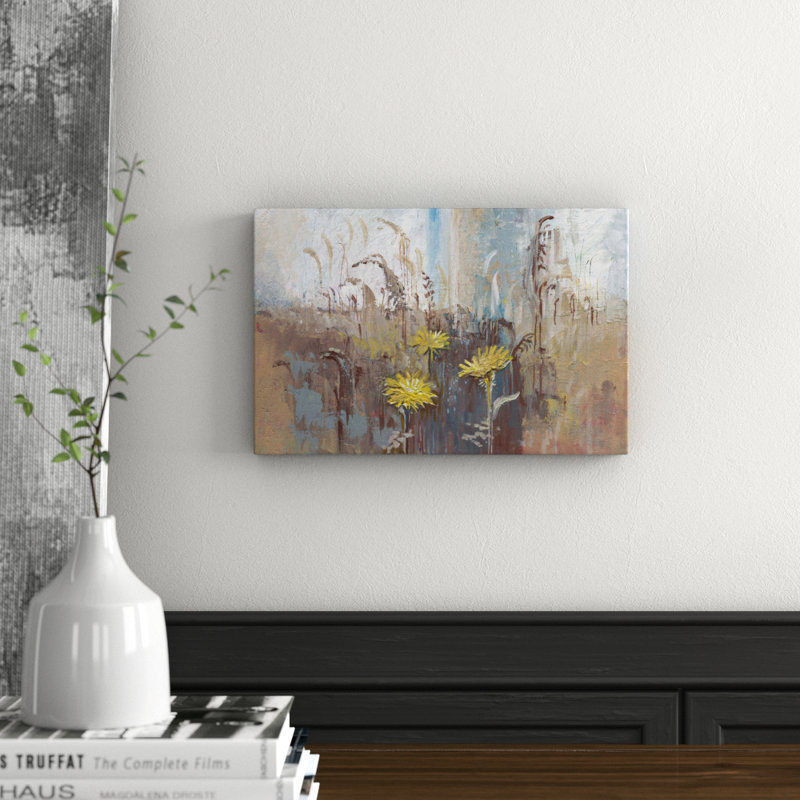 Sunny Head 1 Piece Wrapped Canvas Painting, 25cm H x 38cm W