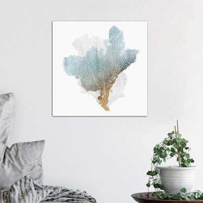 Delicate Coral III by Isabelle Z - Wrapped Canvas Painting