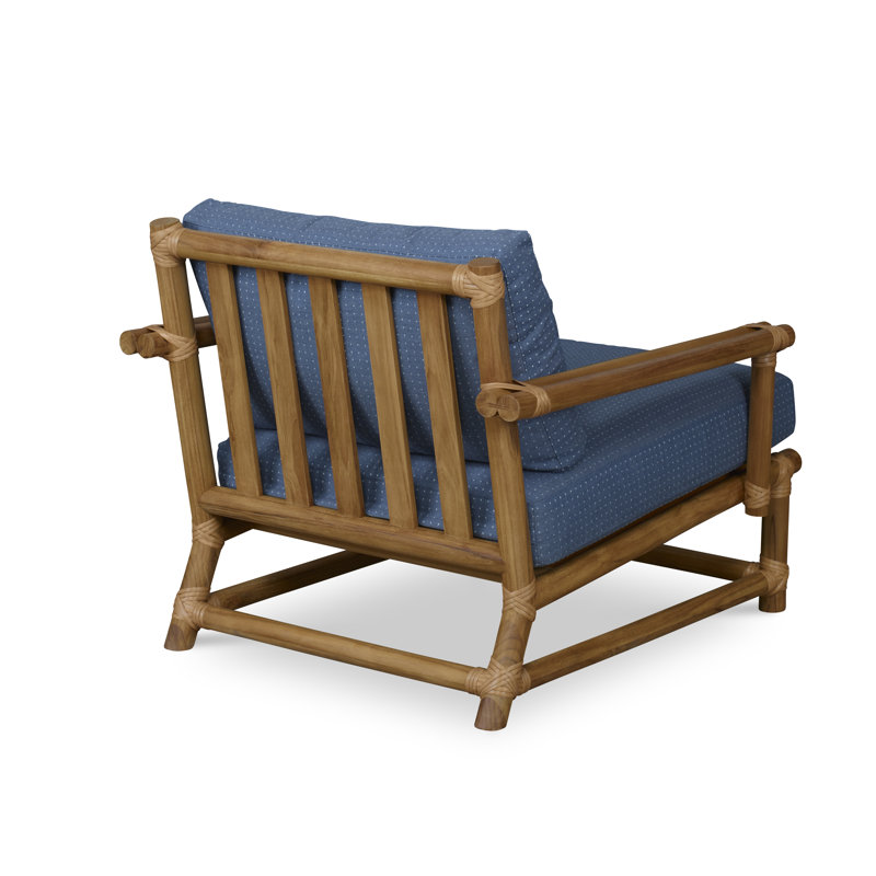 Carrier And Company Outdoor Outdoor Teak Lounge Chair, Beige/Brown 71628L22