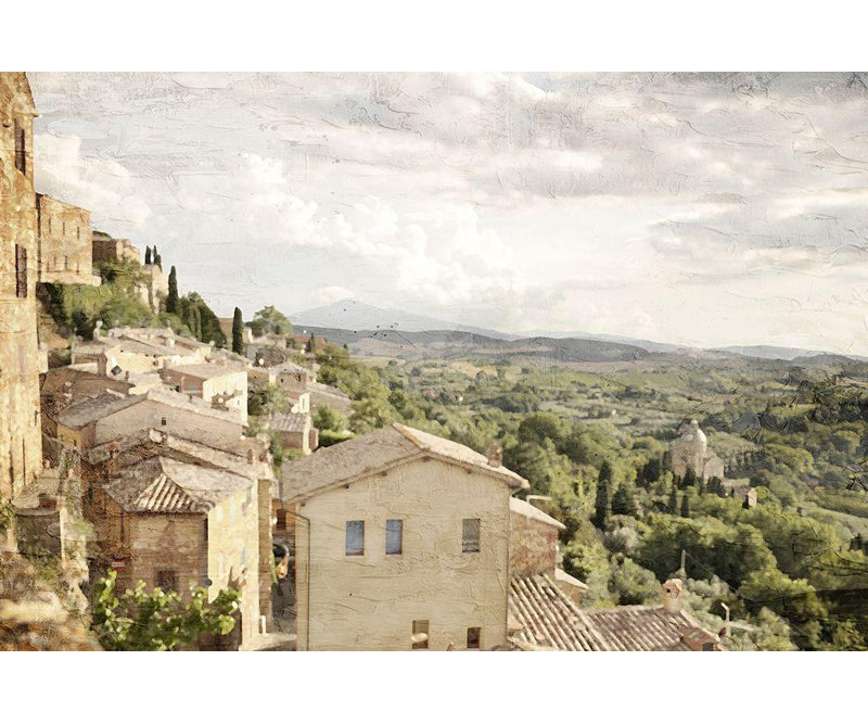 «Lark Manor ™ Allen, Kimberly Gallery», art sur toile tendue: Tuscan Hillside, H 13 po x l 18 po