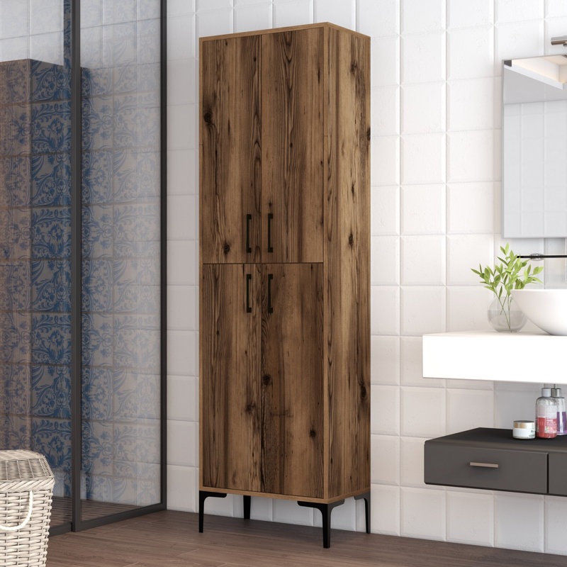 Abate Freestanding Linen Cabinet