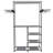 Makinzie 17.3'' Metal Clothing Rack