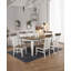 Solid Wood Cap Rail Back Dining Chair