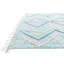 Tapis bleu clair Oliver