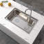 MEJE 75 x 45 cm Stainless Steel Large Single Bowl Kitchen Sink