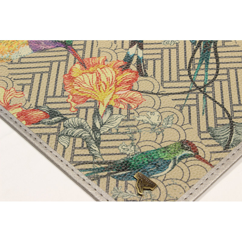 Napperon Colibri et fleurs (ensemble de 6)