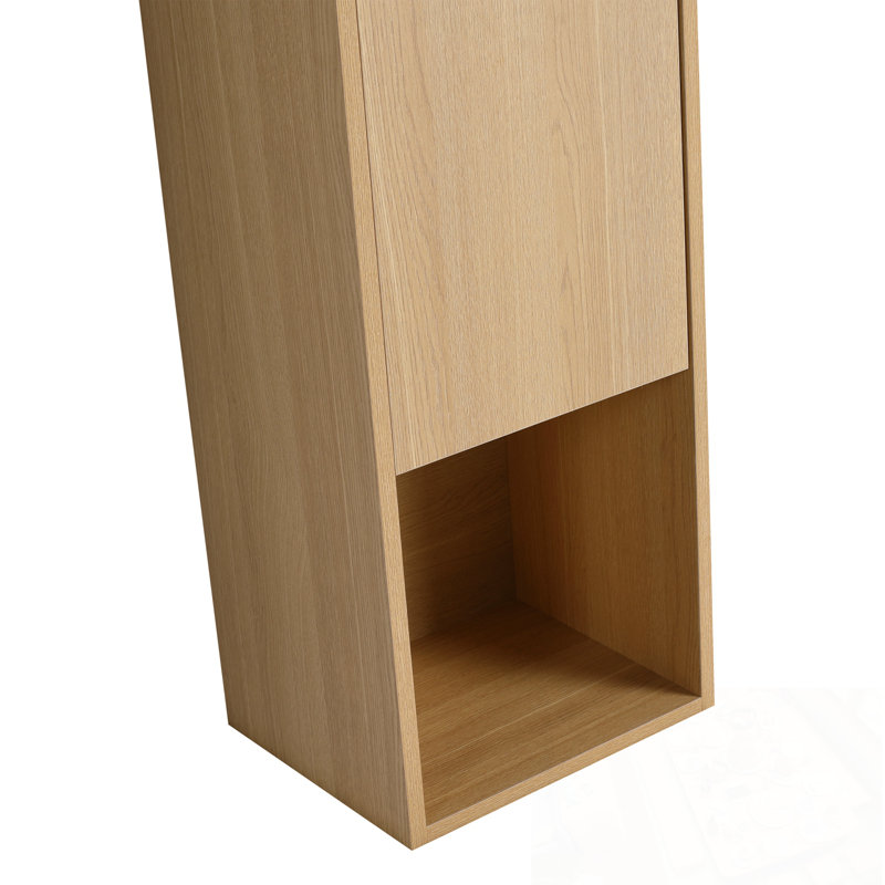 Wall-Mounted Side Cabinet with Soft Closing Door