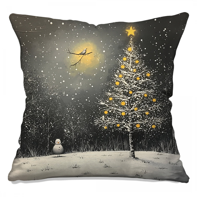 Christmas Throw Pillow, Holiday Double Sided Pillows, 20 x 20 inches