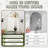 Arched Bathroom Mirror Vanity Wall Mirror,High-Strength Tempered Glass and Aluminum Alloy Framed French Cleat Mounted Wall & Bathroom Mirror-2007018115-2007018111