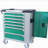 30.1'' W Steel Bottom Rollaway Chest with Wheels