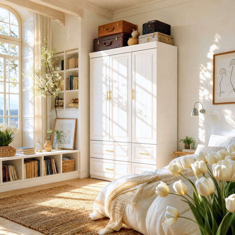 Armoire moderne avec rangement solide