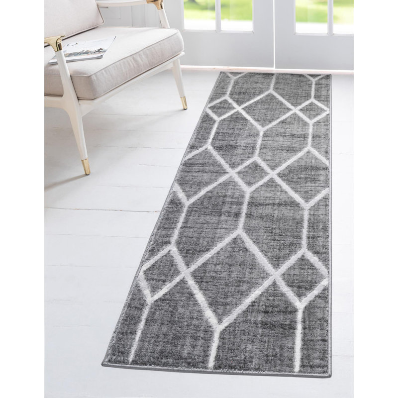 Eshin Abstract Indoor Rug, Runner 2'11" x 19'8"