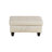 Cream Faux Leather Rectangular Lift Top Storage Ottoman Foot Stool, 33.5"×22"×17"-1526983585