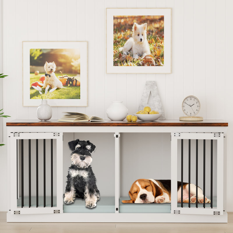 Meuble de rangement pour chien de 70,9 po Henryka