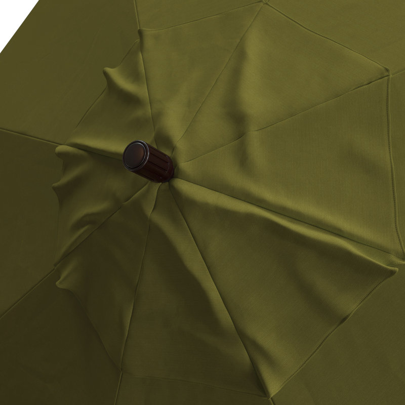Parasol de marché de 132 po Vartavar, Spectre Sunbrella® coriandre