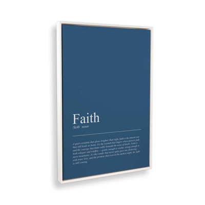 The Light of Faith Canvas Art Print