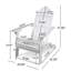 Chaise Adirondack pliable pour patio Hollywood-170869263